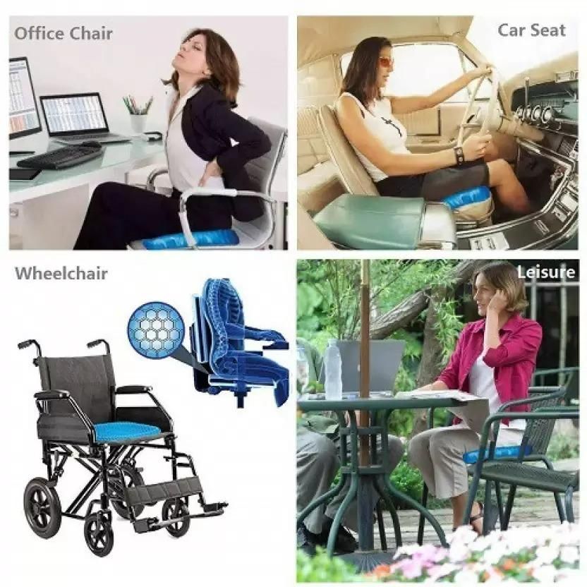 Gel Orthopedic Seat Cushion for Office Chair for Back pain