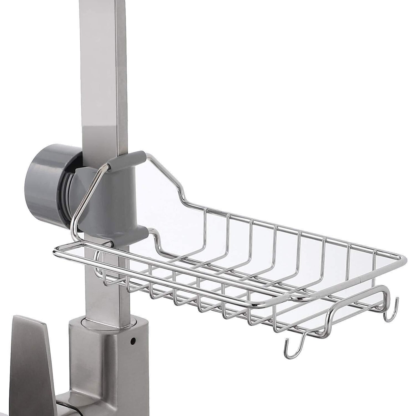 Stainless Steel Faucet Hanging Shelf-Sponge Holders